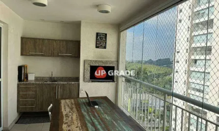 Apartamento com 3 dormitórios à venda, 132 m² por r$ 1.450.000,00 - edifício ghaia - santana de parnaíba/sp