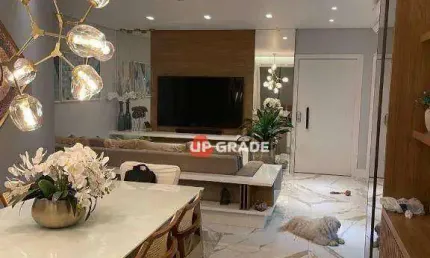 Apartamento com 3 dormitórios à venda, 136 m² por r$ 1.900.000,00 - edifício boulevard tamboré - santana de parnaíba/sp