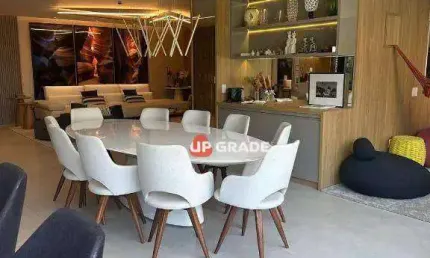 Apartamento com 3 dormitórios à venda, 224 m² por r$ 3.500.000 - edifício boulevard tamboré - santana de parnaíba/sp