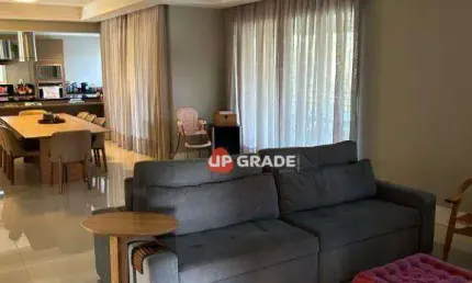 Apartamento com 3 dormitórios à venda, 200 m² por r$ 2.400.000 - edifício terraços tamboré - santana de parnaíba/sp