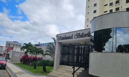 Impecável apartamento de 3 quartos no Ponto Central, Feira de Santana-BA: 1 suíte, 1 sala, 2 banheiros, 1 vaga, 98m².