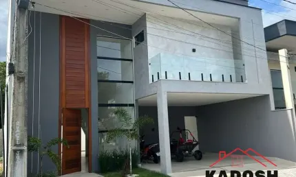 Casa para venda no residencial real ville localizado no papagaio em feira de santana