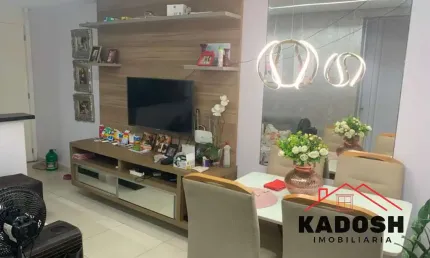 Apartamento mobiliado para locação no condominio parque florença localizado no bairro lagoa salgada em feira de santana