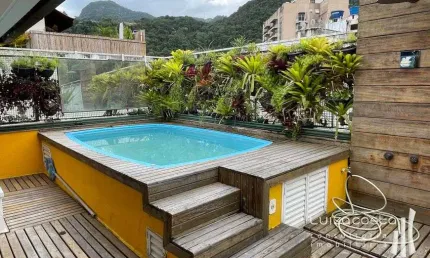 Cobertura duplex para venda com 202 metros quadrados com 3 quartos em Gávea - Rio de Janeiro - RJ