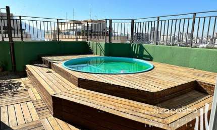 Duplex para venda com 212 metros quadrados com 3 quartos em Gávea - Rio de Janeiro - RJ