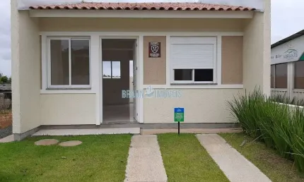 Lançamento Parque do Mirante na Morada do Vale II em Gravataí. Casa de 1 dormitórios e com entrada parcelada em 72x.