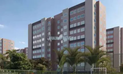 Apartamentos 2 dormitórios no central parque em cachoeirinha com condomínio  com infra estrutura  de clube e entrada parcelada 66x