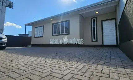 Casa com 3 quartos à venda na rua bandeirantes, 208, bom princípio, gravataí, 81 m2 por r$ 359.000