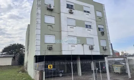 Apartamento 02 dormitórios com terraço nos fundos semi mobiliado na vista alegre em cachoeirinha