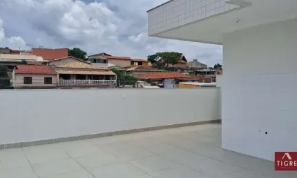 Cobertura com 3 quartos à venda na Rua Antônio Rochid, 30, Letícia, Belo Horizonte por R$ 450.000
