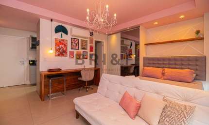 APARTAMENTO PARA LOCAÇÃO HABITARTE 40 M², 1 DORM, 1 VAGA MOBILIADO - BROOKLIN - SÃO PAULO