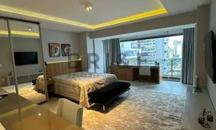 APARTAMENTO PARA LOCAÇÃO NO BROOKLIN - HABITARTE VERDE 41 M², 1 DORM, 1 VAGA - SÃO PAULO