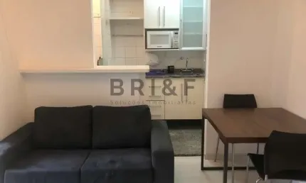 Apartamento para locação, 1 dorm, 1 vaga, mobiliado, 37 m² - Vila Nova Conceição - São Paulo