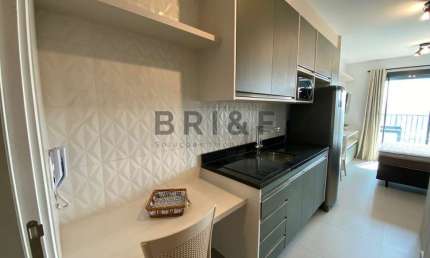 Studio mobiliado para Locação - 26 m² - Campo Belo, São Paulo/SP