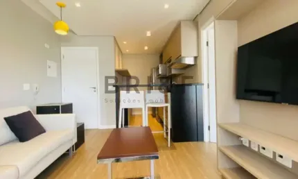 Apartamento para locação emotion, 1 dormitório, 1 vaga, 41 m² - brooklin - são paulo