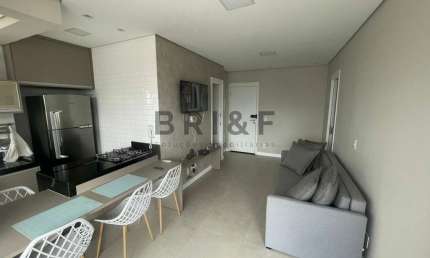 Apartamento mobiliado para alugar - 2 dormitórios 1 vaga - Chácara Santo Antônio