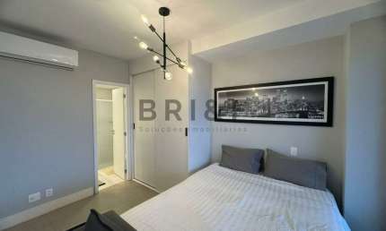 APARTAMENTO PARA LOCAÇÃO E VENDA NO BROOKLIN - HABITARTE VERDE 41 M², 1 DORM, 1 VAGA MOBILIADO - SP