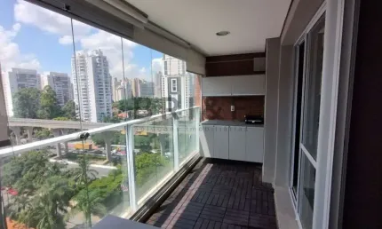 Apartamento para locação emotion, 1 dormitório, 1 vaga, 40 m² - brooklin - são paulo