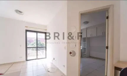 Apartamento para alugar com 45m², 1 suíte e 1 vaga no itaim bibi