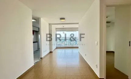 Brooklin apartamento 1 dormitório, ar condicionado, varanda, 1 vaga