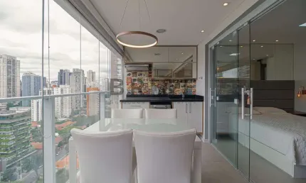 Apartamento para venda 42 m² com 1 dormitório, lazer completo no brooklin