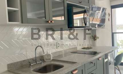 STUDIO LINDO MOBILIADO PARA LOCAÇÃO NOVISSIMO PRÓXIMO AO SHOPPING MORUMBI E METRÔ BROOKLIN