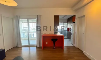 Apartamento para alugar - 52m² - 1 dorm. (suíte), 1 vaga, lavabo - vision brooklin