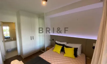 Apartamento para locação emotion, 1 dormitório, 1 vaga, 42 m² - brooklin - são paulo
