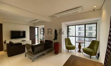 Apartamento cobertura para locação, MOBILIADO, 400m², 4 suites, churrasqueira, 6 vagas. Campo Belo