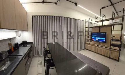 Apartamento studio para locação - 39m² - semi-mobiliado - Brooklin (próximo a Berrini)
