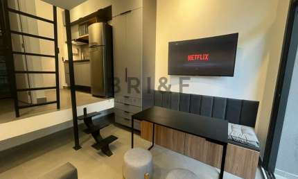 APARTAMENTO PARA LOCAÇÃO 25M², 1 DORMITÓRIO, 1 BANHEIRO - BROOKLIN - SÃO PAULO