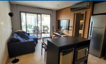 Apartamento para locação com 1 suíte, lavabo, 1 vaga - 68 m2 - Vila Nova Conceição
