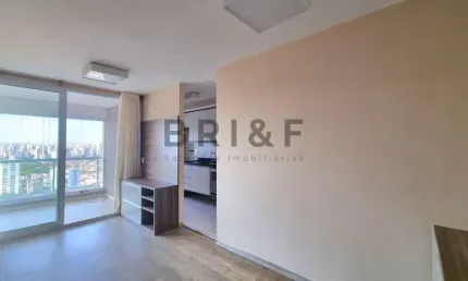 Apartamento para locação com 1 dormitório, 1 vaga, 45m² - Brooklin, São Paulo