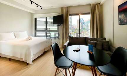 Apartamento tipo studio com 1 dormitório, 27m²- Vila Nova Conceição- São Paulo