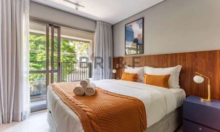 Apartamento studio para alugar - 25m² - mobiliado - Brooklin