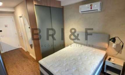 Studio mobiliado para venda e locação - 32m² - Air Brooklin - Brooklin, São Paulo/SP