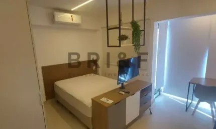 APARTAMENTO PARA LOCAÇÃO 25M², 1 DORMITÓRIO E 1 VAGA NO CAMPO BELO