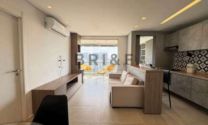 Apartamento para alugar mobiliado - 53 m² - 1 dormitório (suíte), 1 vaga - Praça São Paulo