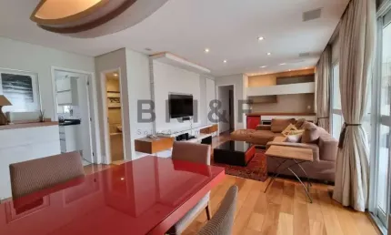 Apartamento para locação com 3 dormitórios, 3 vagas, 124m²- Brooklin- São Paulo
