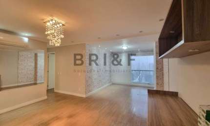 Apartamento para locação com 2 dormitórios (1 suíte), 2 vagas, 71m²- Campo Belo-São Paulo
