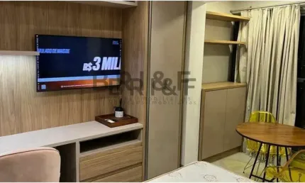 Apartamento para locação 25 m² com 1 suíte na chácara santo antonio