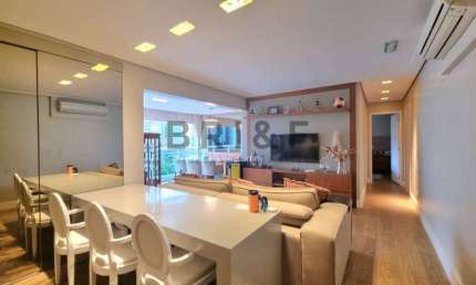 Apartamento para venda com 2 dormitórios, 1 vaga, 80m² - Brooklin - São Paulo