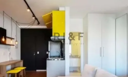 Apartamento para venda 42 m² com 1 dormitório, lazer completo no brooklin