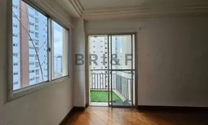 Apartamento para locação ou venda 77m², 2 quartos, 1 vaga de garagem. Brooklin