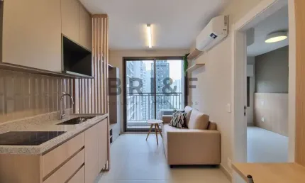 Apartamento para locação com 1 dormitório, 32m²- Campo Belo- São Paulo