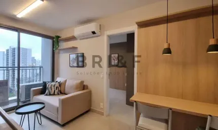 Apartamento para locação  com 1 dormitório, 32m²- Campo Belo- São Paulo