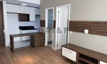 Apartamento para locação, 1 quarto, varanda, 1 vaga brooklin