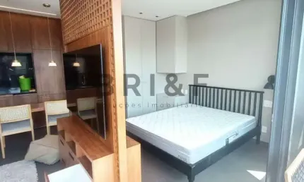 Apartamento para venda ou locação com 1 dormitório, 1 vaga, 49m²- vila olímpia- são paulo