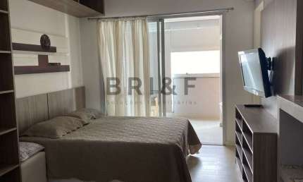 Apartamento para locação, 35m², studio, MOBILIADO, 1 vaga de garagem. Campo Belo