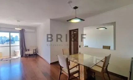 Apartamento para locação com 3 dormitórios( 1 suíte), 1 vaga, 105m²- brooklin - são paulo